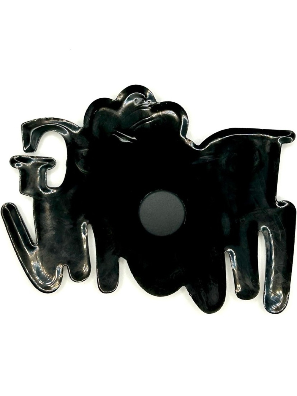 Dog Mom Rubber Charm for Bogg Bag Tote Beach Pool Boat Bag Accessory Black White - Picture 2 of 4
